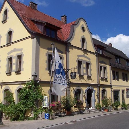 Hotel-Gasthof Die Post Brennerei Frankenhoehe Schillingsfürst Dış mekan fotoğraf