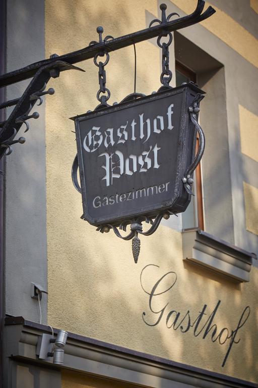 Hotel-Gasthof Die Post Brennerei Frankenhoehe Schillingsfürst Dış mekan fotoğraf